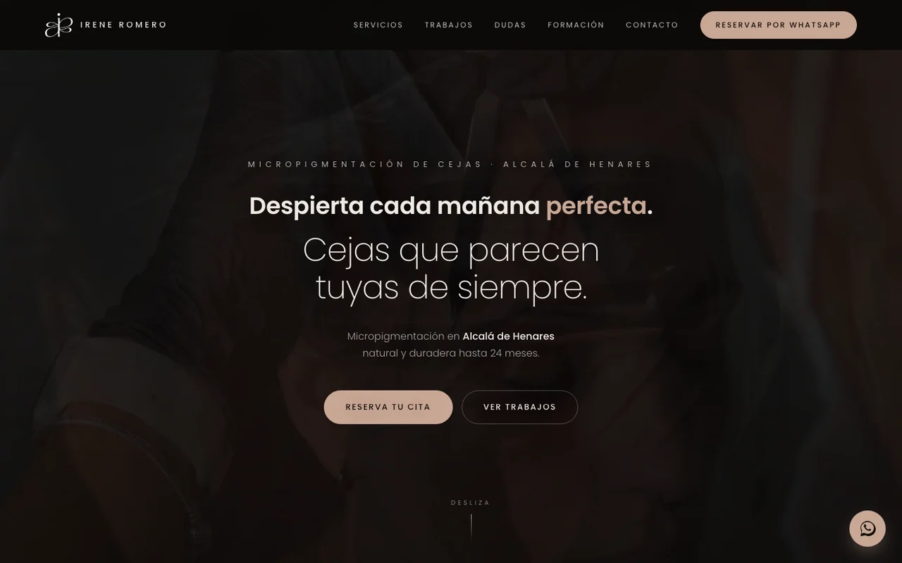 Web de Irene Romero