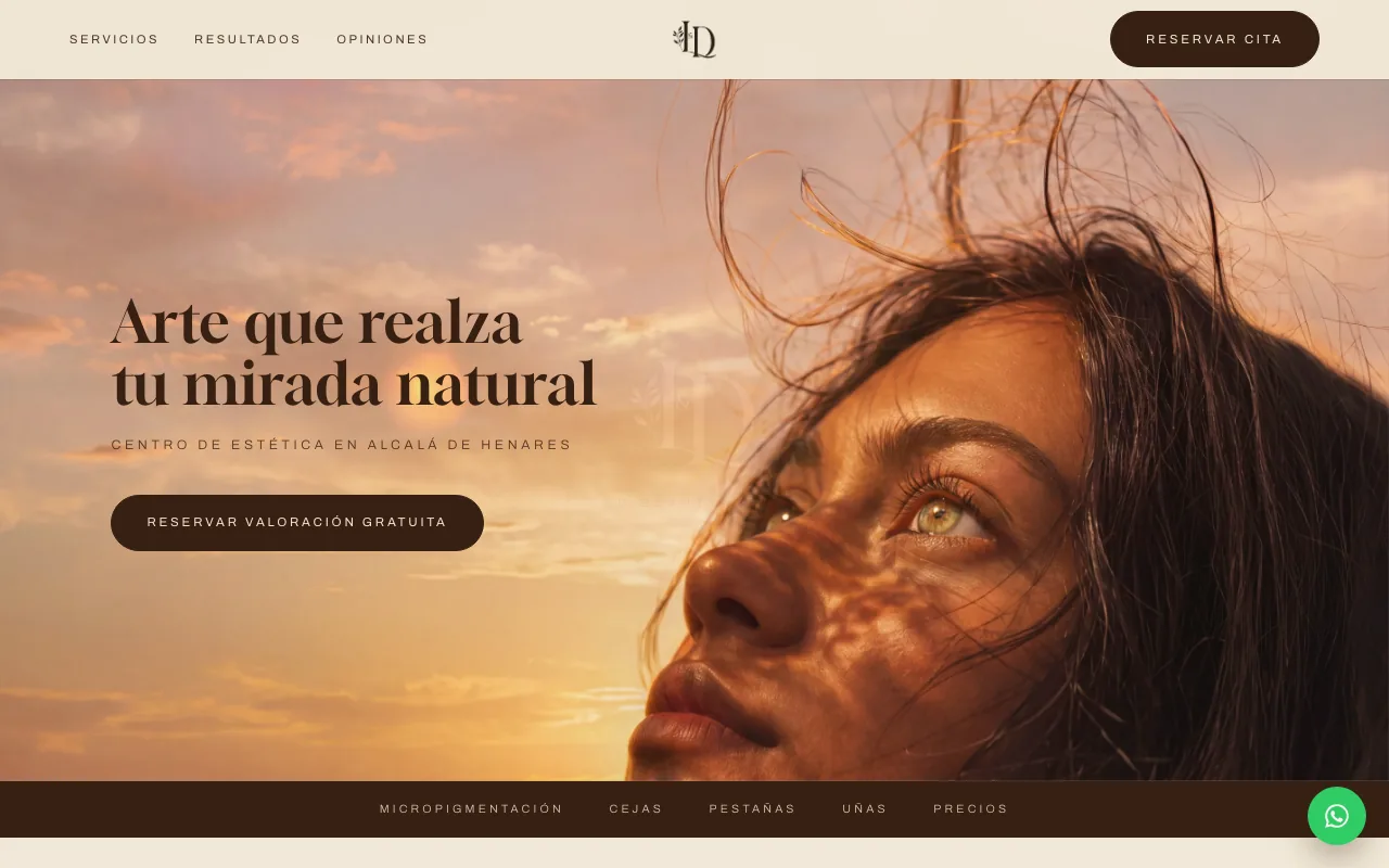 Web de LD Beautyartist