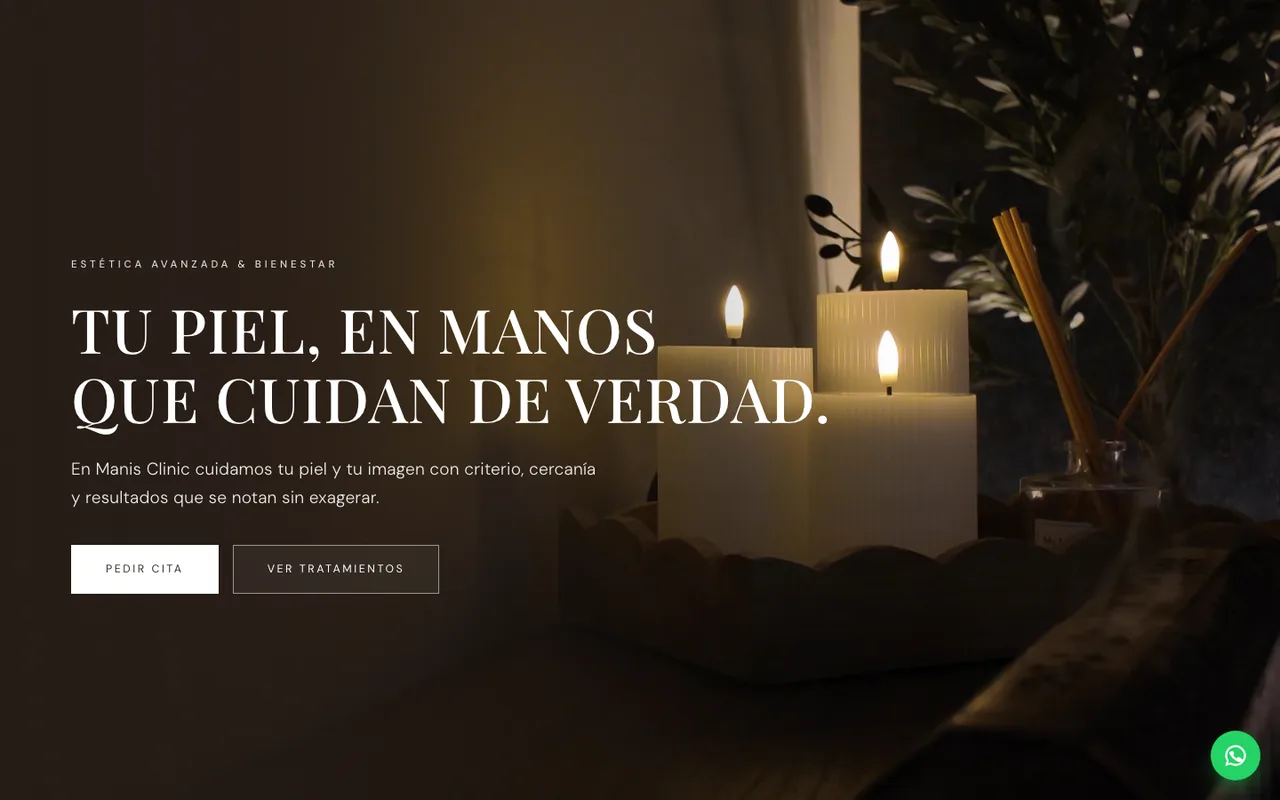 Web de Manis Clinic